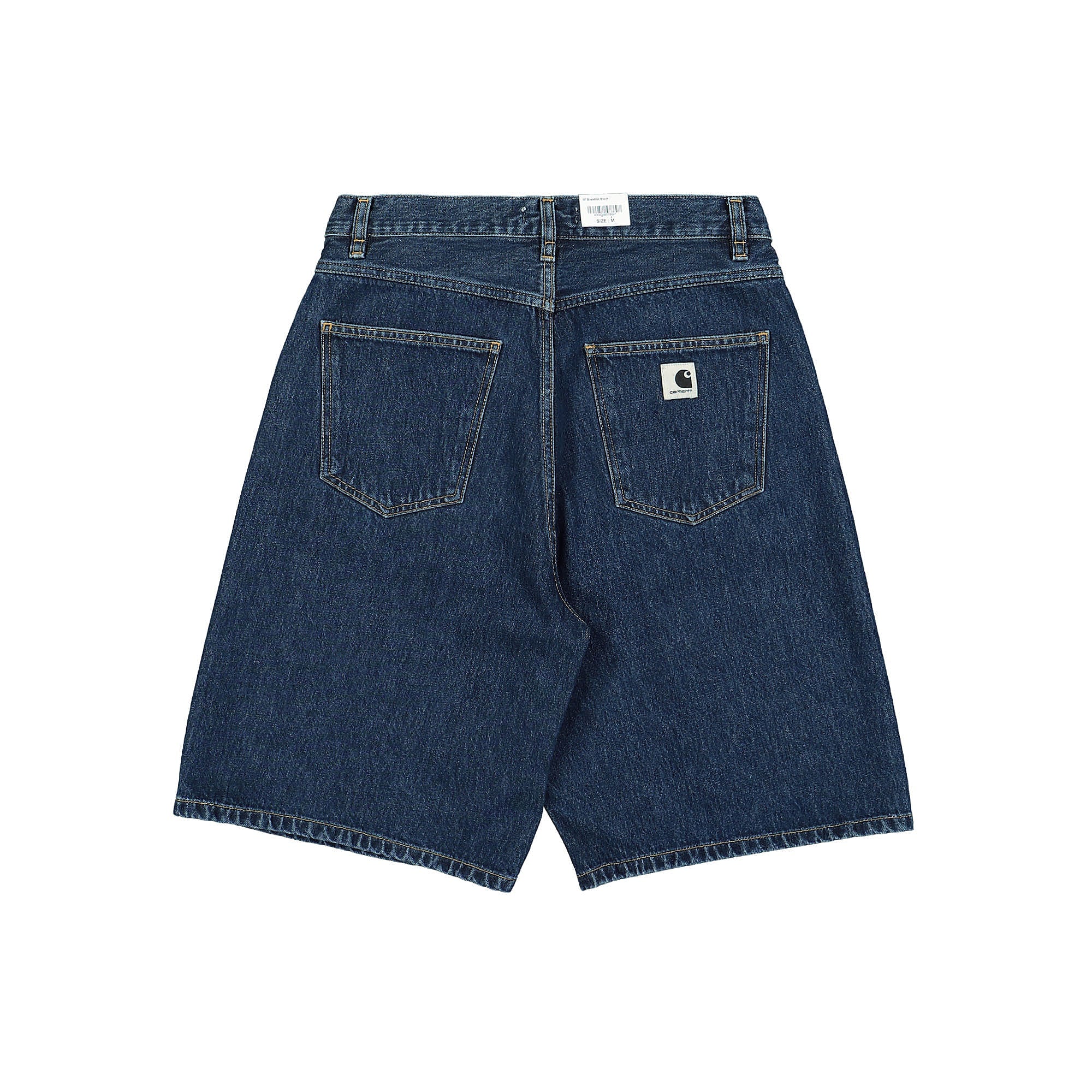 Carhartt WIP W Brandon Short Smith Blue Stone Washed Shorts Material | Overkill
