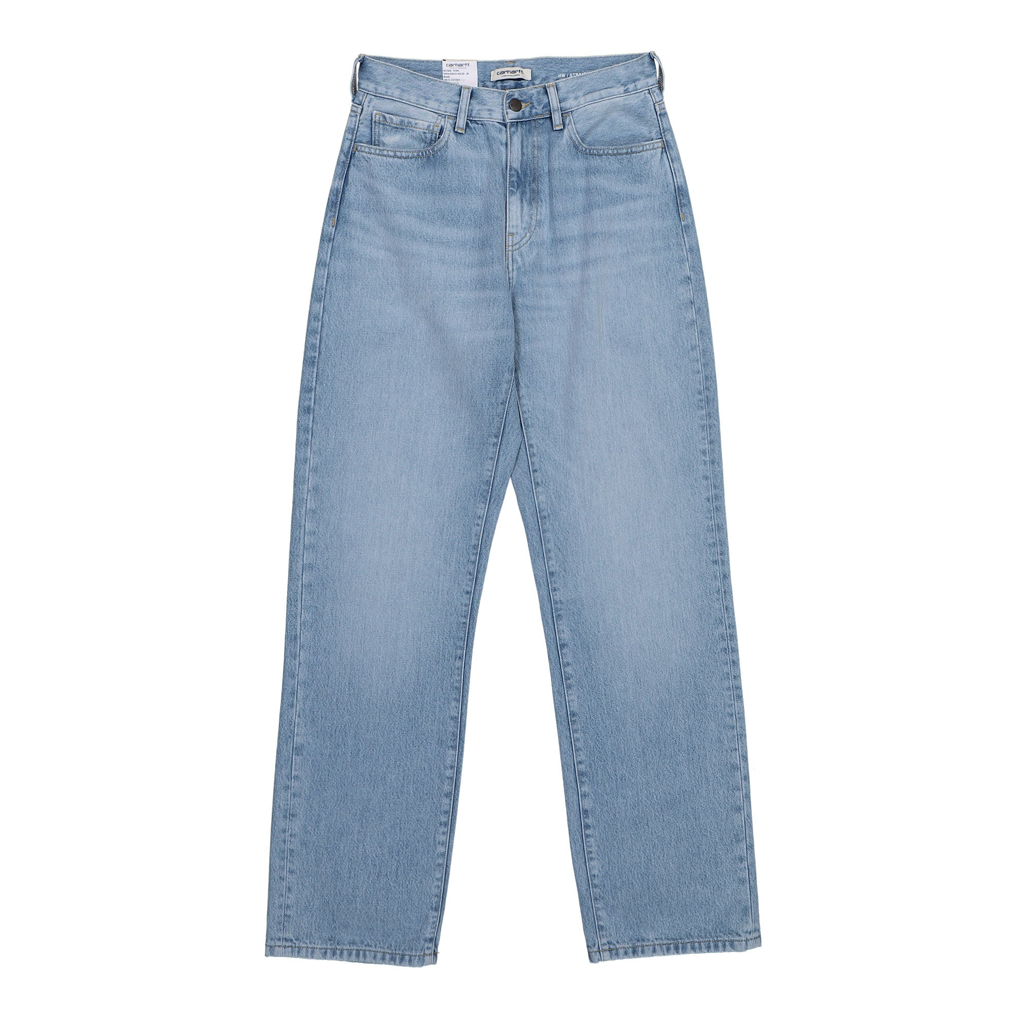 Carhartt WIP W Noxon Pant Blue Heavy Worn Bleach Jeans I031920.01.WU.00 | Overkill
