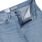 Carhartt WIP W Noxon Pant Blue Heavy Worn Bleach Jeans I031920.01.WU.00 Detail View 1 | Overkill
