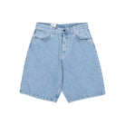 Carhartt Brandon Short Blue Heavy Stone Bleached Shorts I031921.01.A3.03 | Overkill
