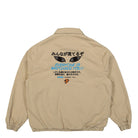 Edwin Volume Zip Jacket Lined White Pepper Jackets Close-up | Overkill