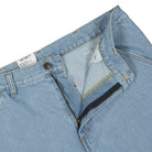 Carhartt WIP Single Knee Pant Smith Blue Heavy Stone Bleached Jeans Detailfoto | Overkill
