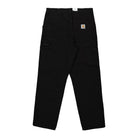 Carhartt WIP Single Knee Pant Black Rinsed Jeans Material | Overkill
