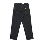 Carhartt WIP Single Knee Pant Smith Black Stone Washed Jeans Material | Overkill
