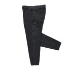 Carhartt WIP Single Knee Pant Smith Black Stone Washed Jeans Close-up | Overkill