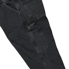 Carhartt WIP Single Knee Pant Smith Black Stone Washed Jeans Detail view 2 | Overkill