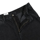 Carhartt WIP Single Knee Short Smith Black Stone Washed Shorts Detailfoto | Overkill