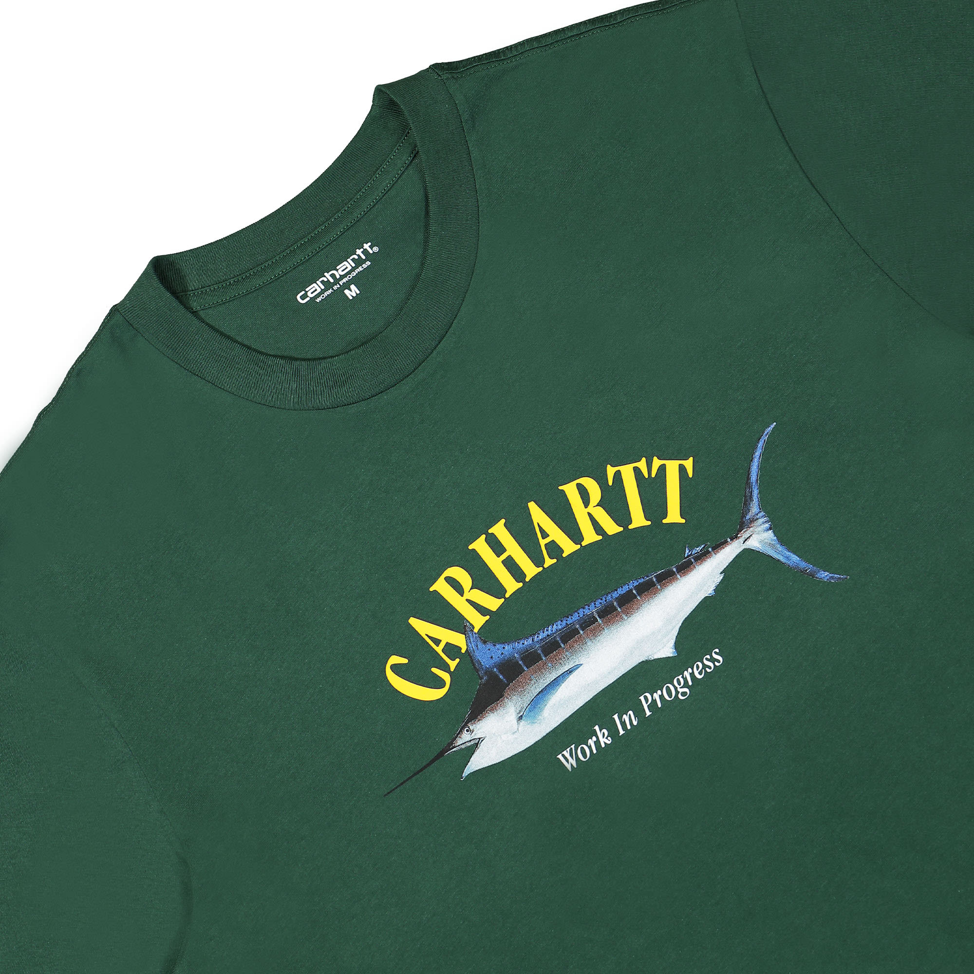 Carhartt WIP S/S Marlin T-Shirt Treehouse T-Shirts Close-up | Overkill