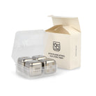 Edwin Stainless Steel Ice Cube Tray Silver Trays  Material | Overkill