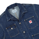 Carhartt WIP W Nash Jacket Blue Stone Washed Jackets Detailfoto | Overkill