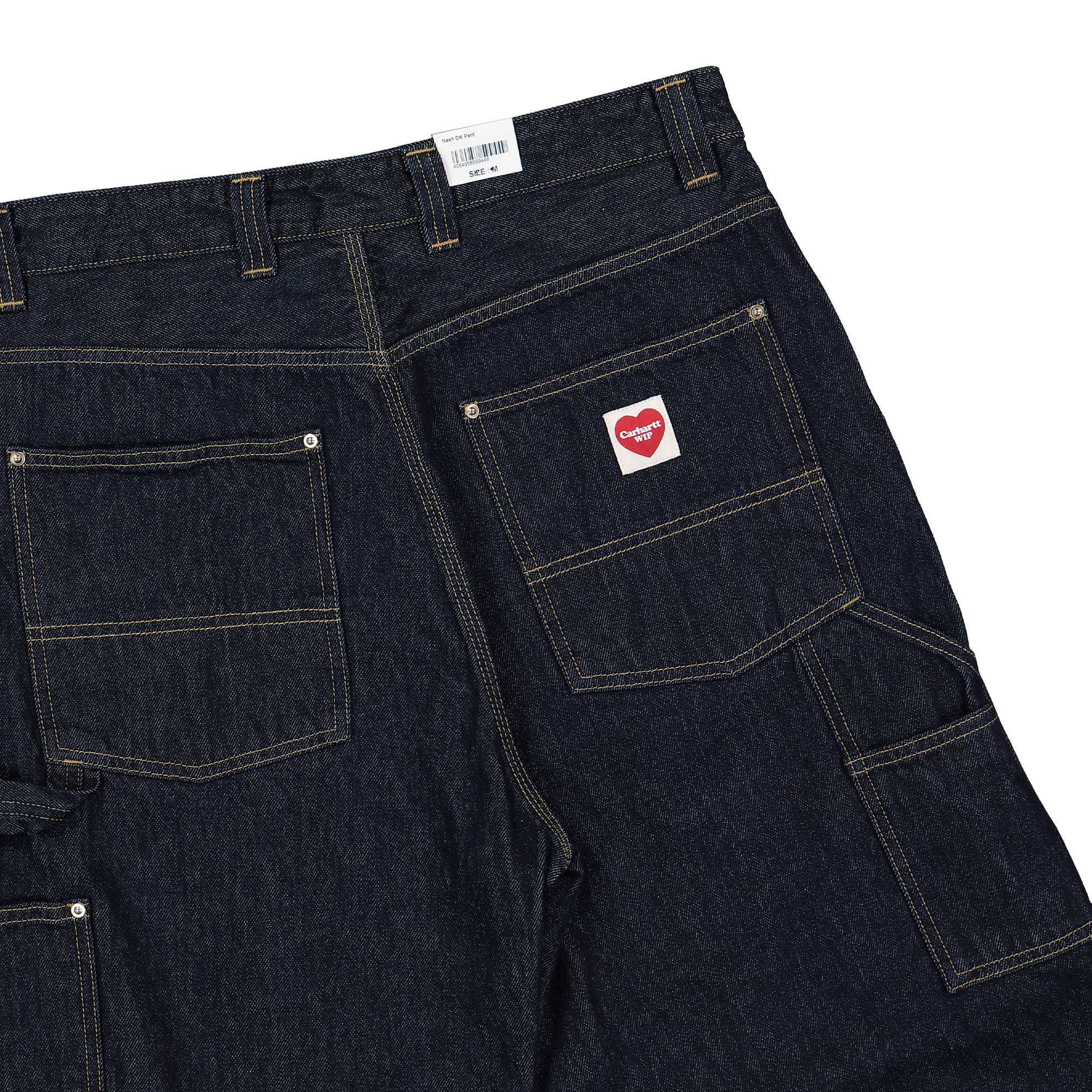 Carhartt WIP Nash DK Pant Blue Rinsed Sweat & Track Pants Detail view 2 | Overkill