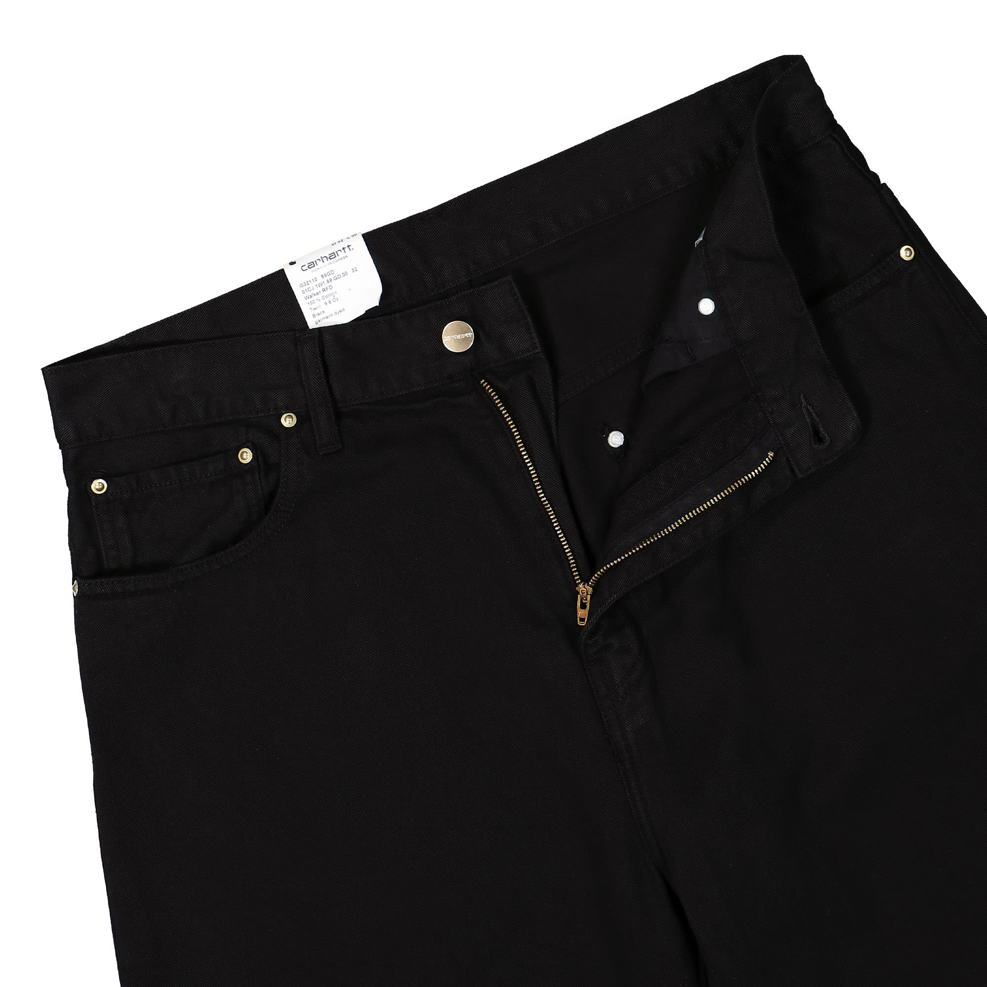 Carhartt WIP Derby Pant Black Casual Pants Detailfoto | Overkill
