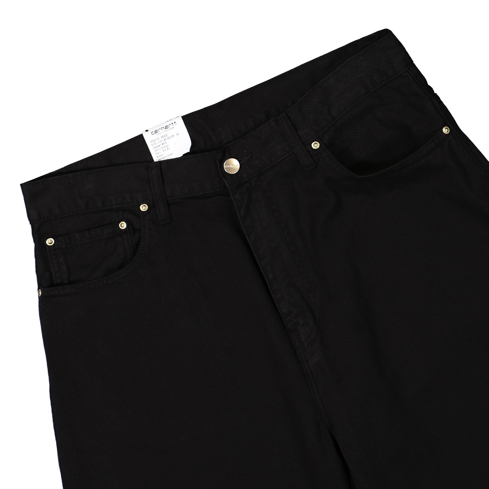 Carhartt WIP Derby Pant Black Casual Pants Detail view 1 | Overkill