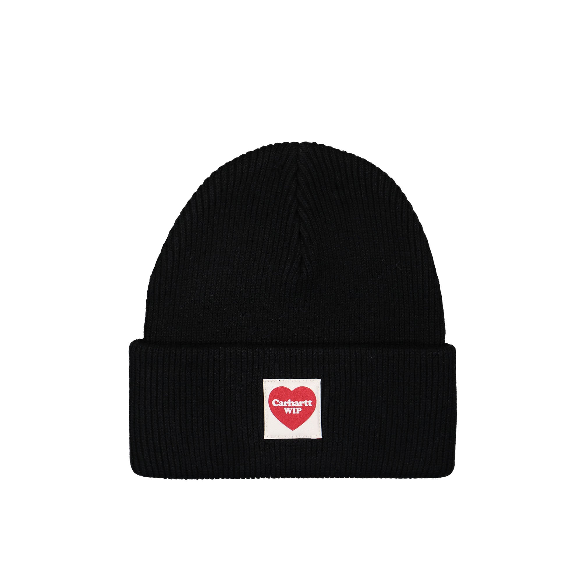 Carhartt WIP Heart Beanie Black Beanies I032117.89.XX.06 | Overkill