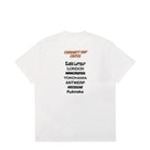 Carhartt WIP S/S Carhartt WIP Coffee T-Shirt White T-Shirts Close-up | Overkill