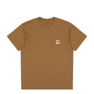 Carhartt WIP S/S Pocket Heart T-Shirt Hamilton Brown T-Shirts I032128.HZ.XX.03 | Overkill
