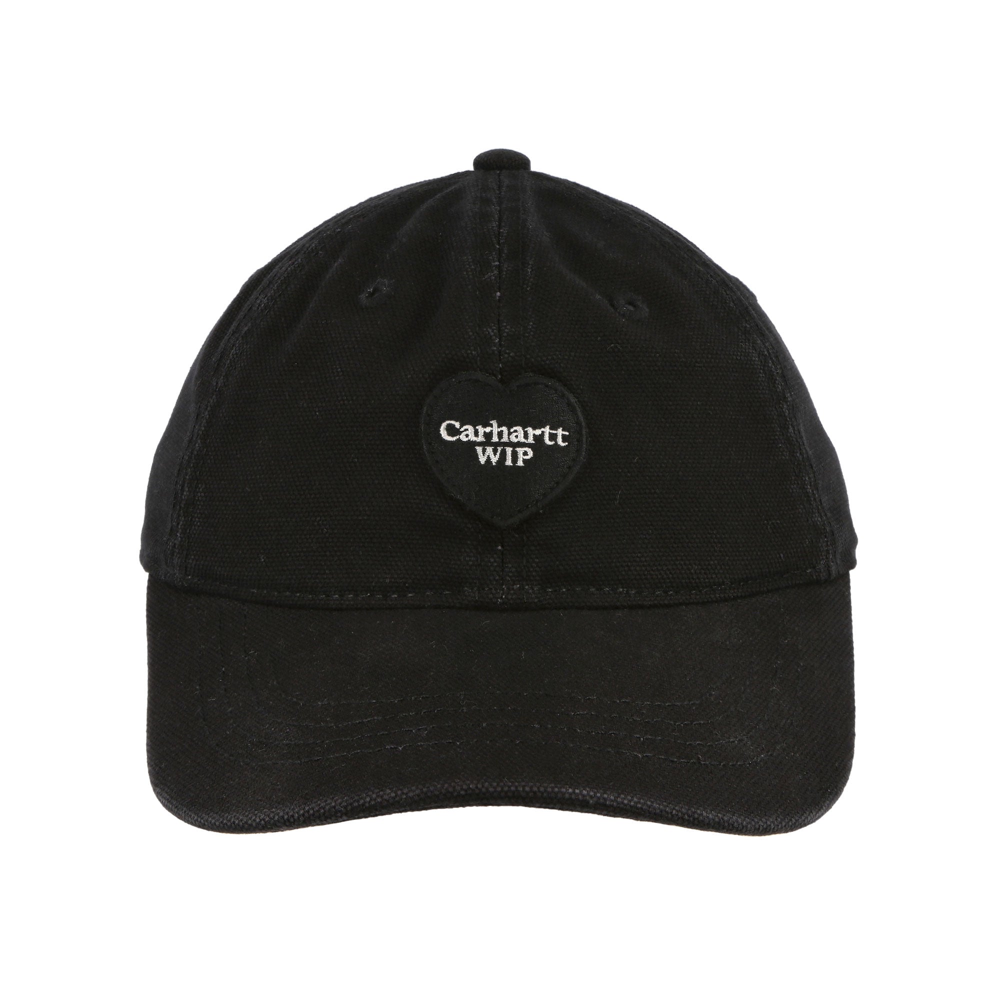 Carhartt WIP Heart Patch Cap Black Caps Detailfoto | Overkill