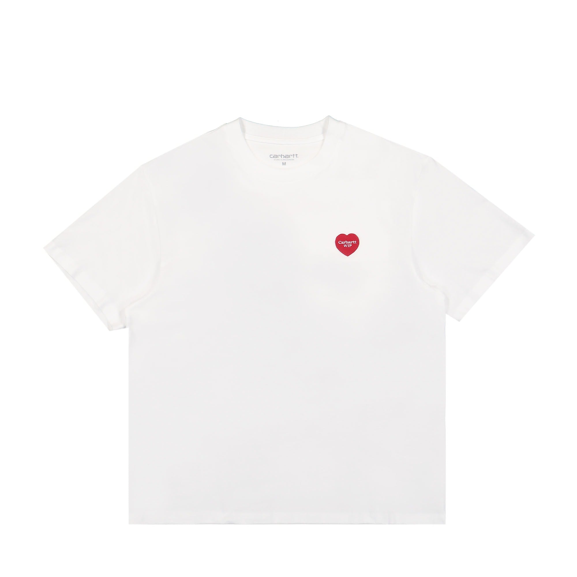 Carhartt WIP W S/S Double Heart T-Shirt White T-Shirts I032139.02.XX.03 | Overkill