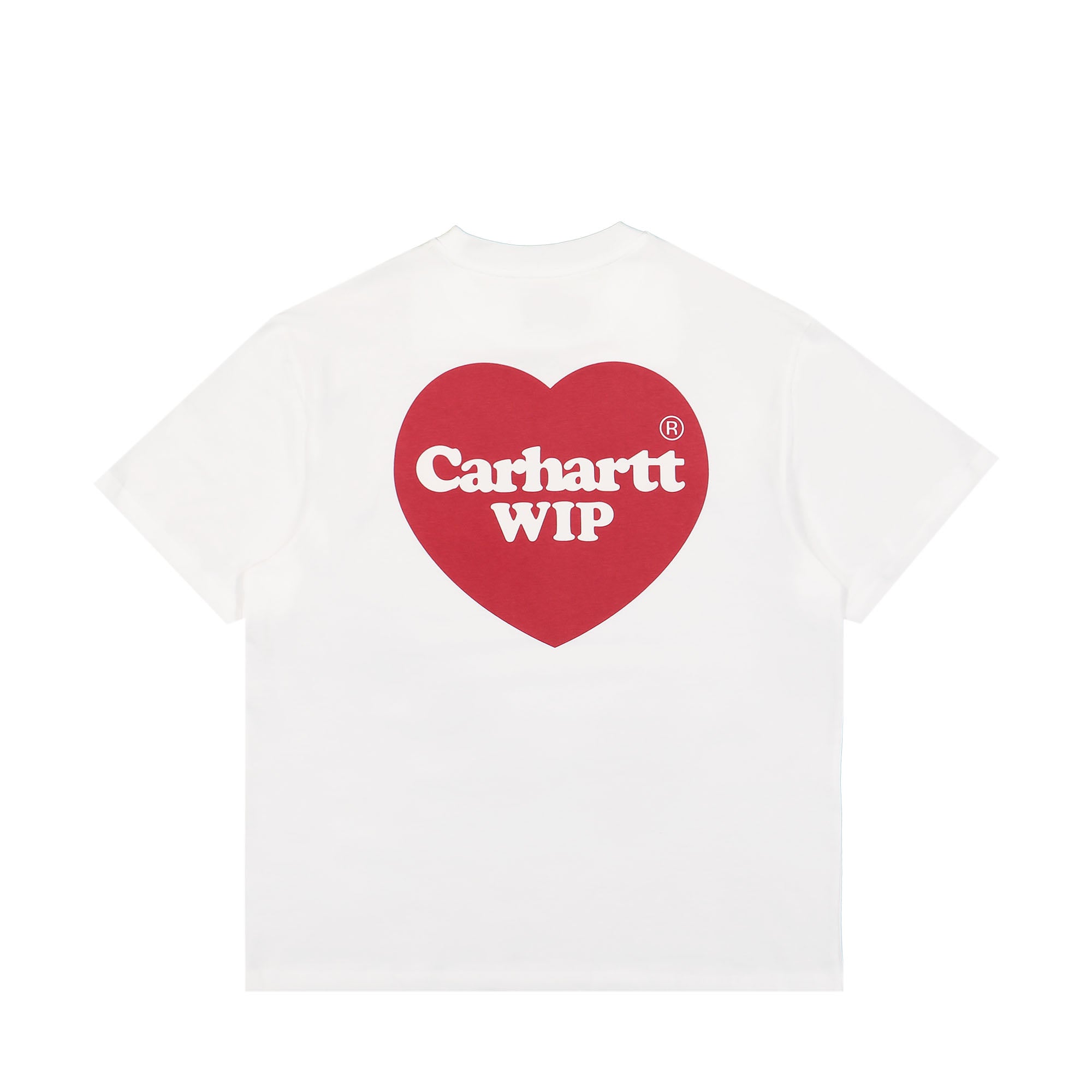 Carhartt WIP W S/S Double Heart T-Shirt White T-Shirts Close-up | Overkill