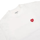 Carhartt WIP S/S Double Heart T-Shirt White T-Shirts Material | Overkill