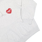 Carhartt WIP Hooded Heart Sweat Ash Heather Hoodies Detailfoto | Overkill