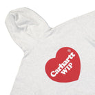 Carhartt WIP Hooded Heart Sweat Ash Heather Hoodies Detail view 1 | Overkill