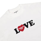 Carhartt WIP S/S Love T-Shirt White T-Shirts Close-up | Overkill