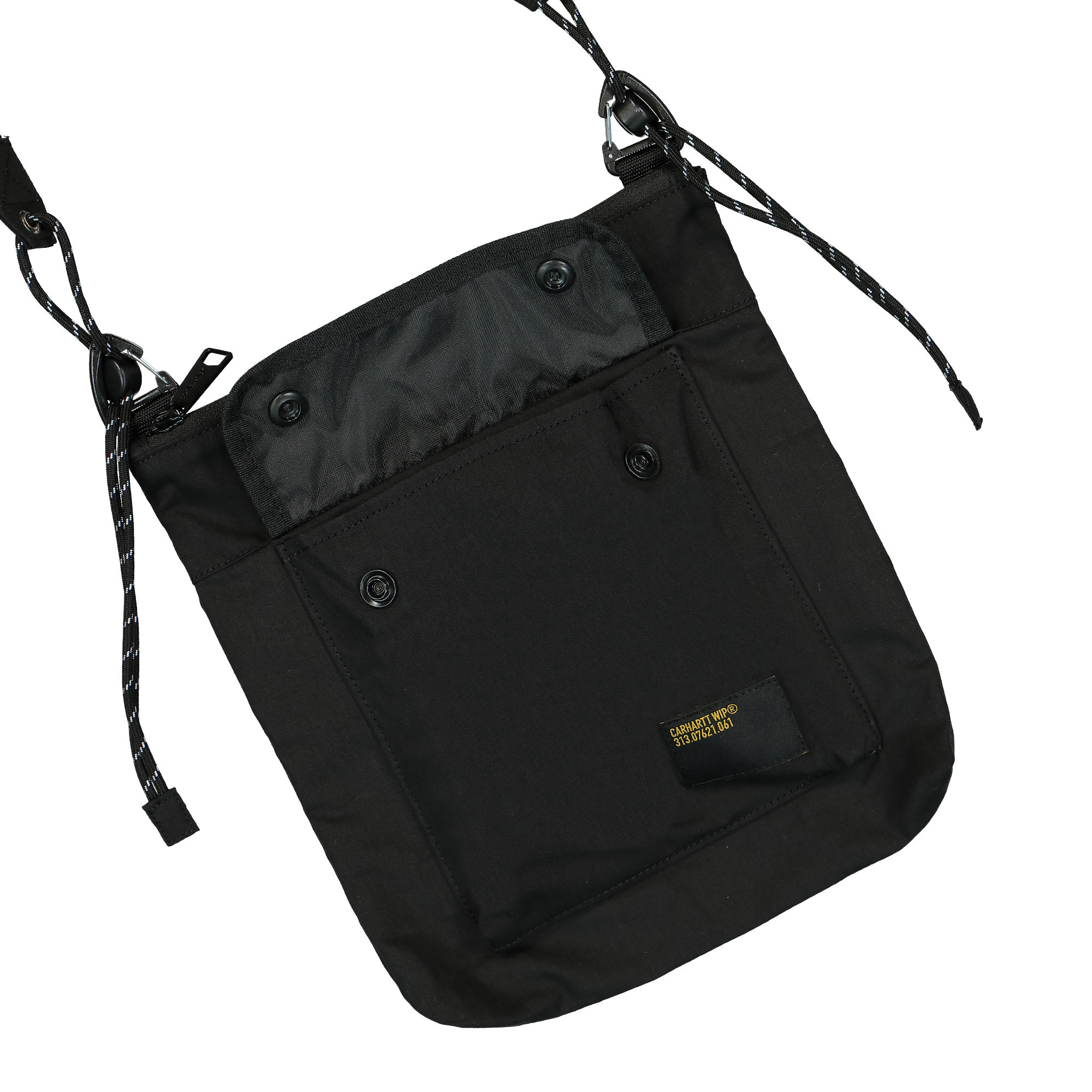 Carhartt WIP Haste Strap Bag Black Shoulder & Cross Body Bags Detailfoto | Overkill