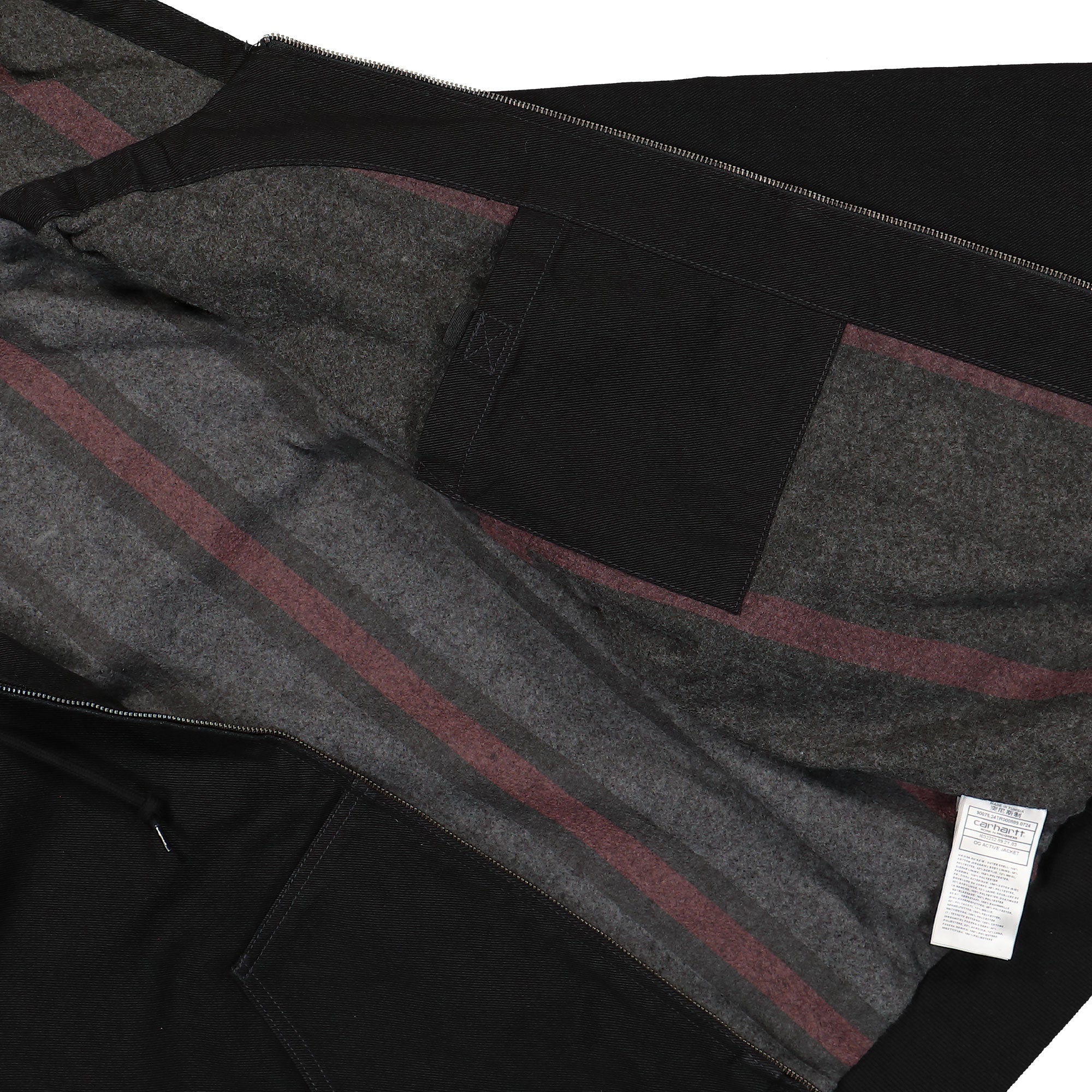 Carhartt WIP OG Active Jacket Black Jackets Detail view 1 | Overkill