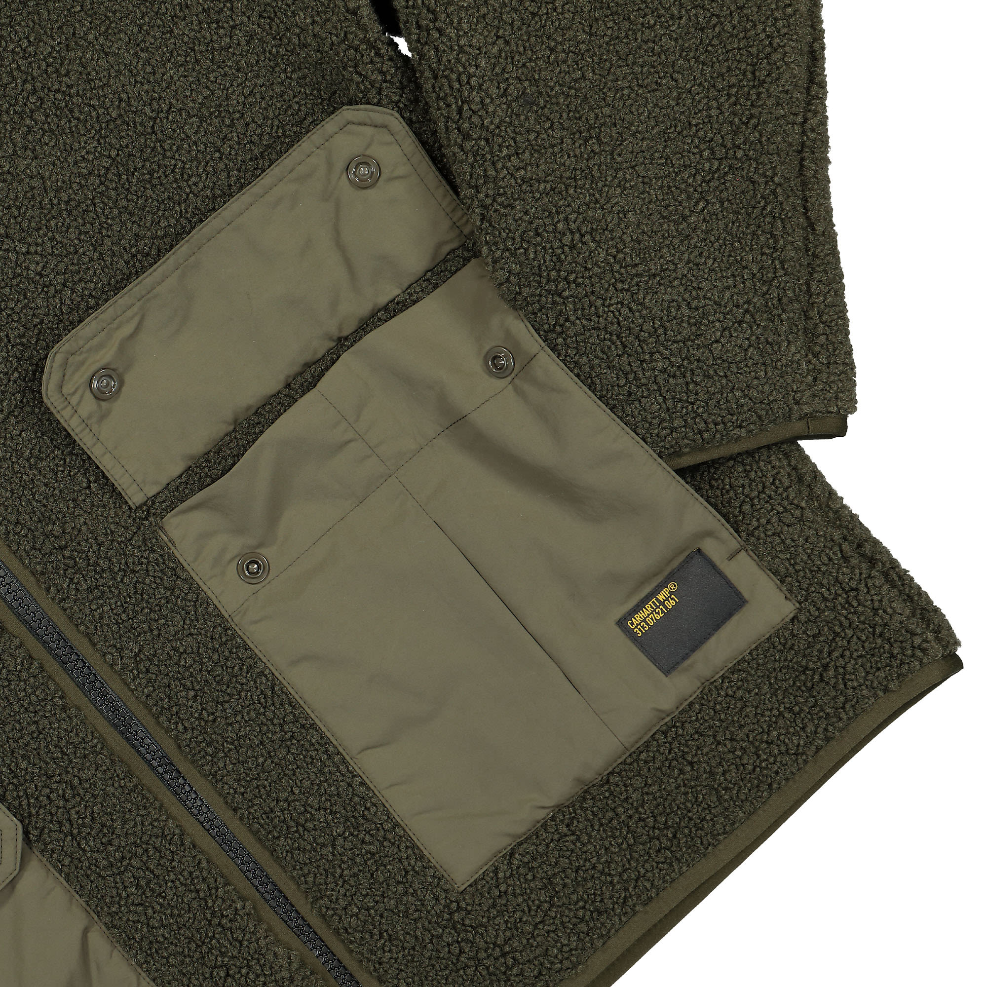Carhartt WIP Devin Liner Jacket Cypress Fleece Jackets Detailfoto | Overkill