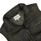 Carhartt WIP Springfield Vest Paisley Print, Plant / Black Vests Close-up | Overkill