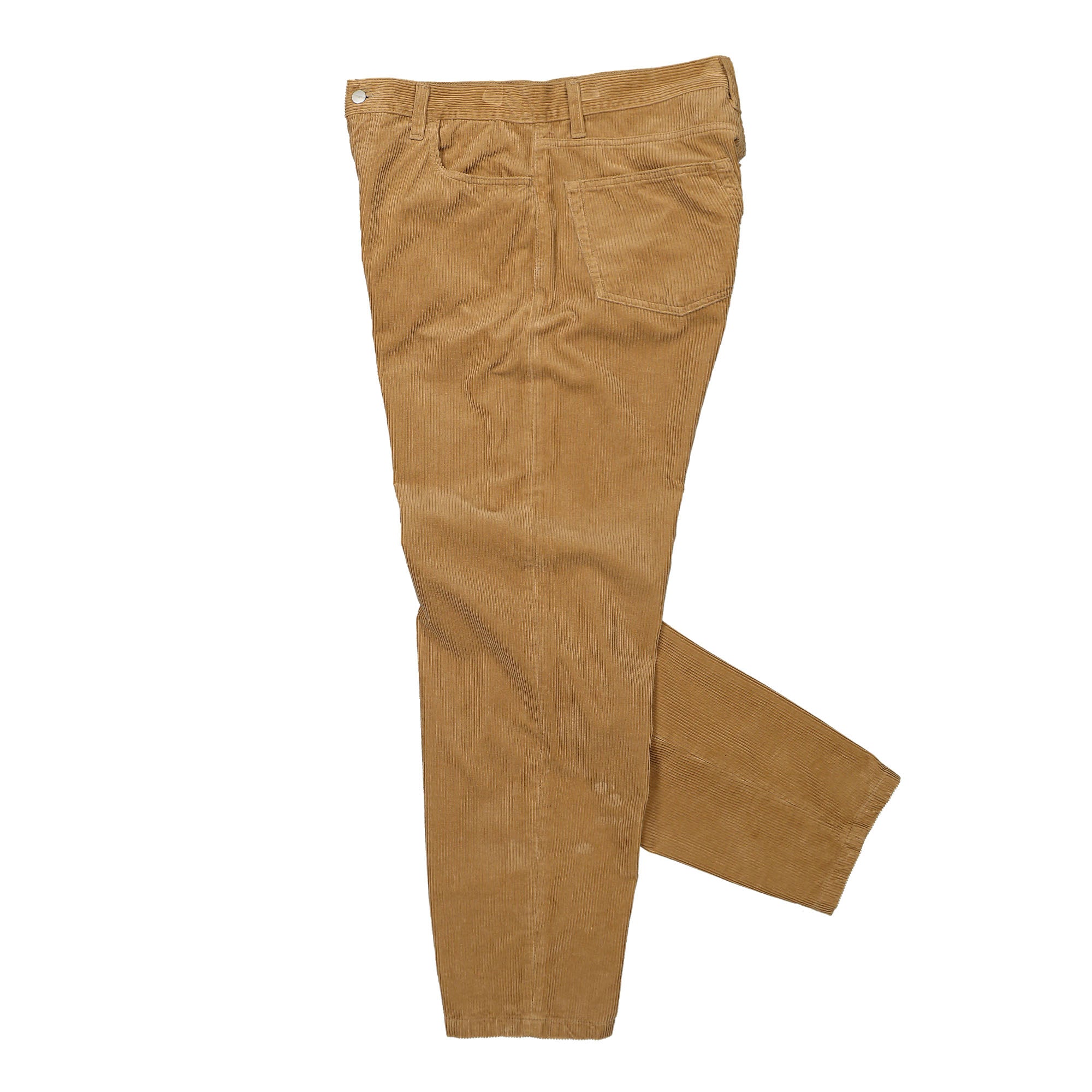 Carhartt WIP Landon Pant Peanut Rinsed Casual Pants Close-up | Overkill