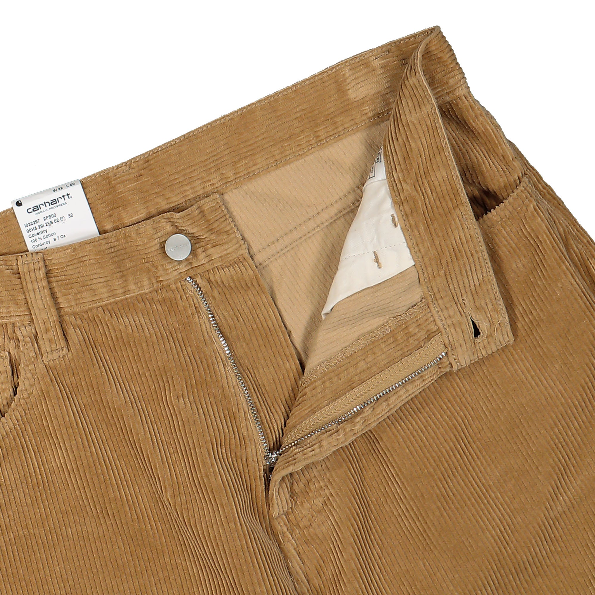 Carhartt WIP Landon Pant Peanut Rinsed Casual Pants Detailfoto | Overkill