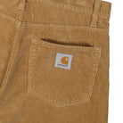 Carhartt WIP Landon Pant Peanut Rinsed Casual Pants Detail view 1 | Overkill