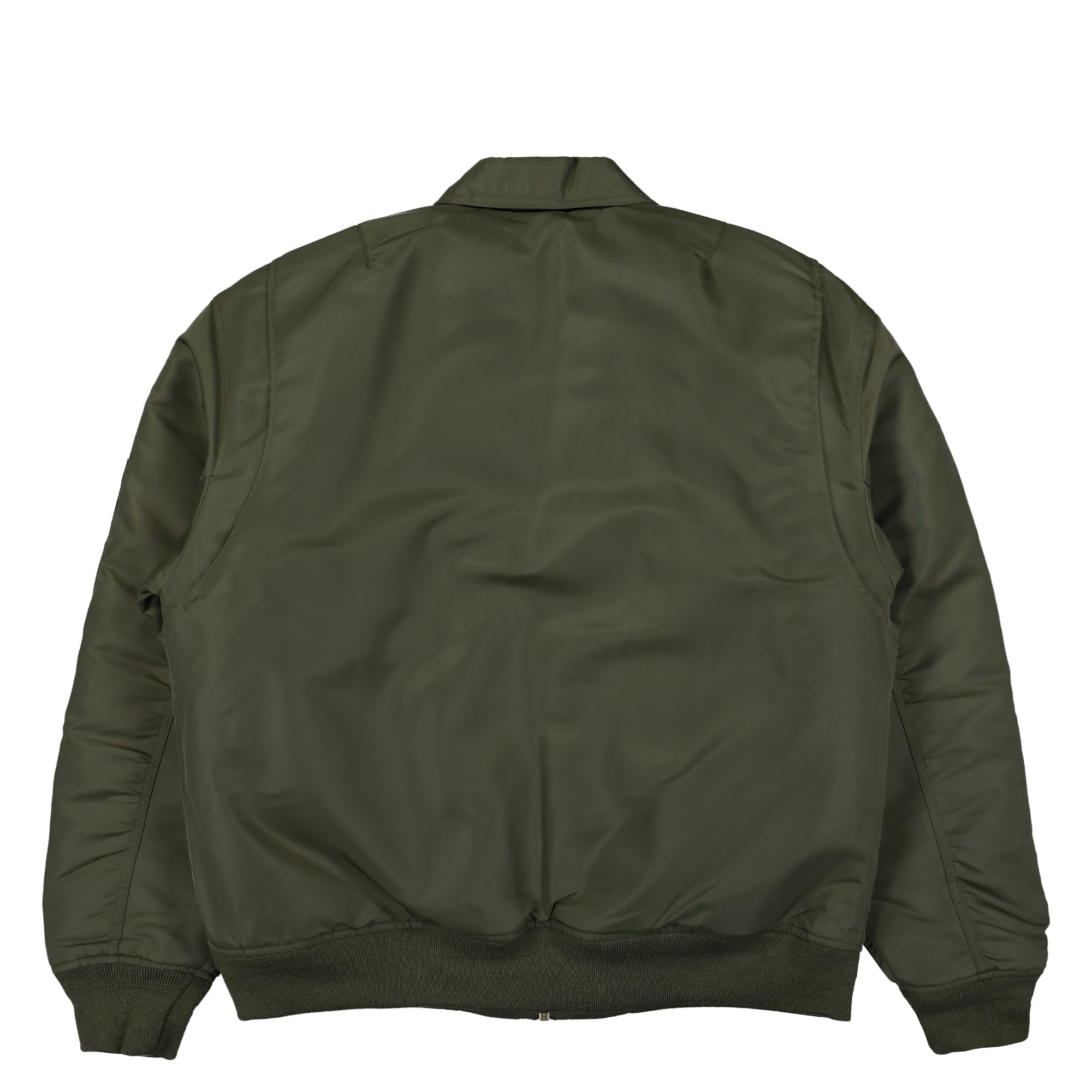 Carhartt WIP Olten Bomber Plant / Smoke Green Bomber & Varsity Jackets Material | Overkill