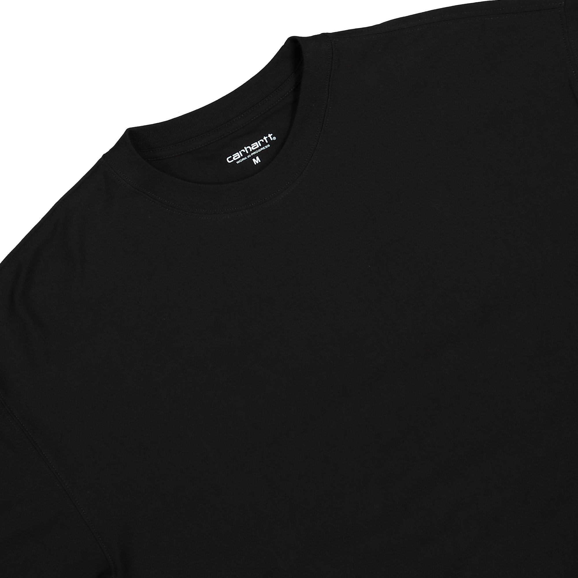 Carhartt WIP S/S Dawson T-Shirt Black T-Shirts Close-up | Overkill
