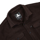 Edwin Jowen LS Overshirt Brown Shirts Close-up | Overkill