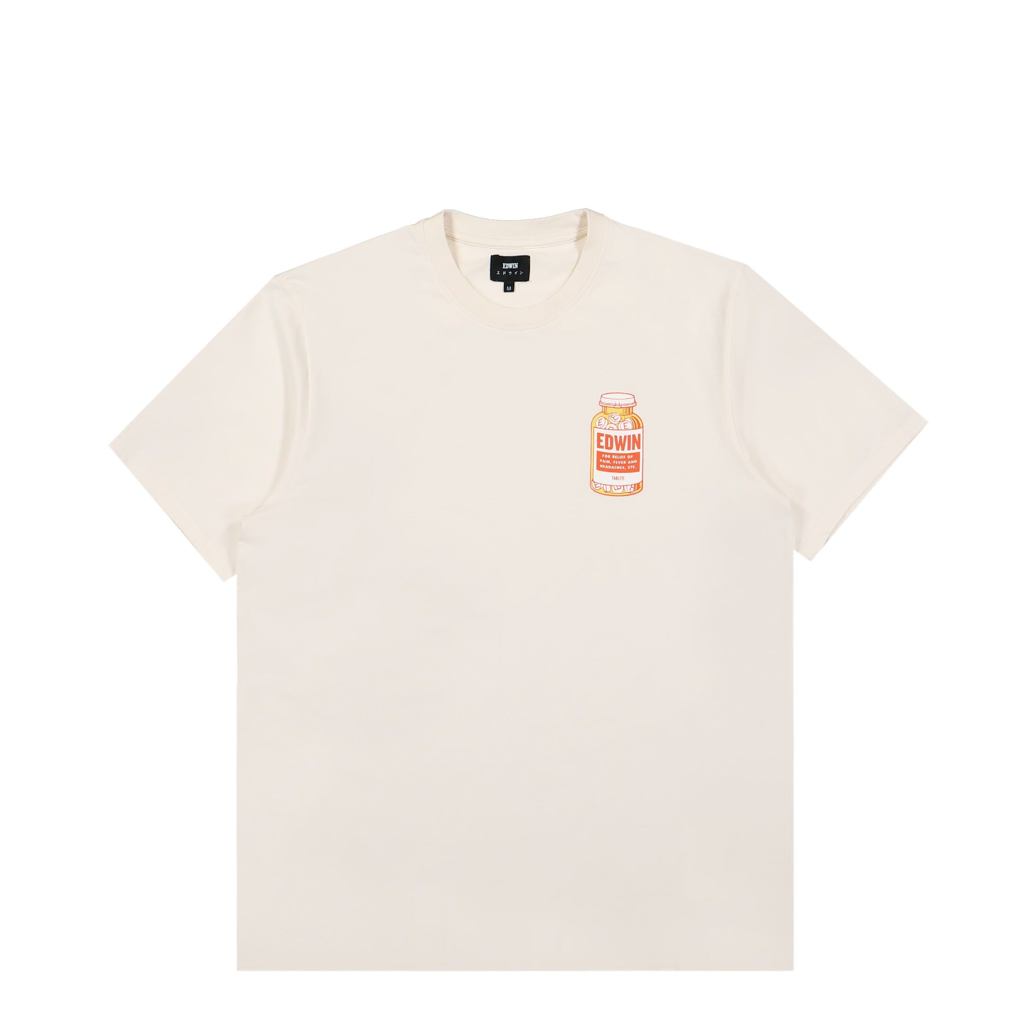 Edwin Tablets T-Shirt Whisper White T-Shirts I032519.WHW.67.03 | Overkill