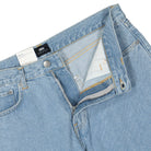 Edwin Cosmos Pant Arctic Blue Heavy Bleach Wash Jeans Detailfoto | Overkill