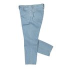 Edwin Cosmos Pant Arctic Blue Heavy Bleach Wash Jeans Close-up | Overkill