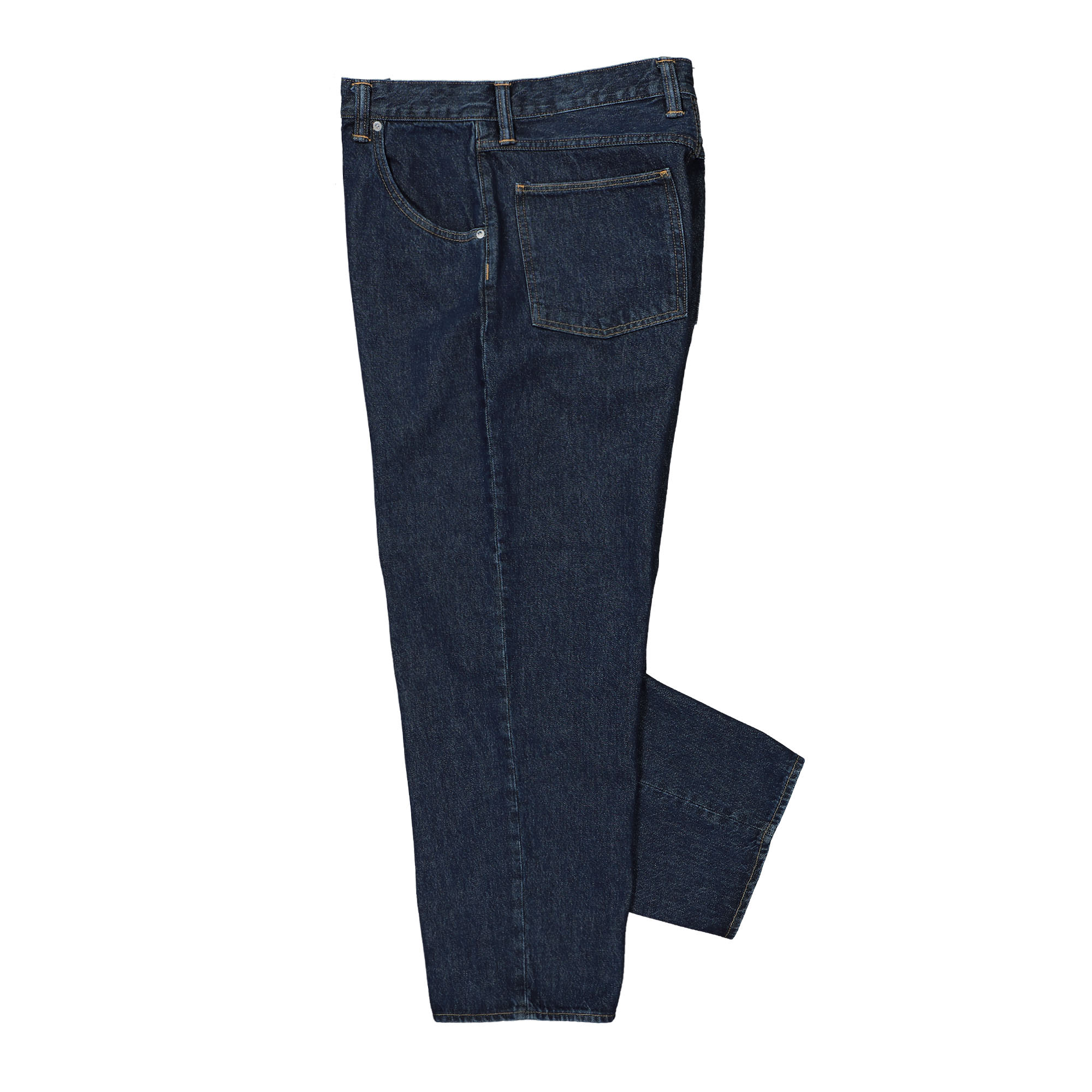 Edwin Tyrell Pant Blue Dark Marble Wash Jeans Close-up | Overkill