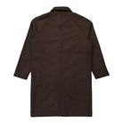 Edwin Mac Wool Coat Dark Brown Coats Material | Overkill