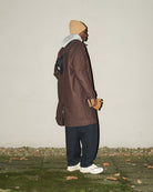 Edwin Mac Wool Coat Dark Brown Coats Detailfoto | Overkill