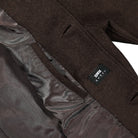 Edwin Mac Wool Coat Dark Brown Coats Detail view 2 | Overkill