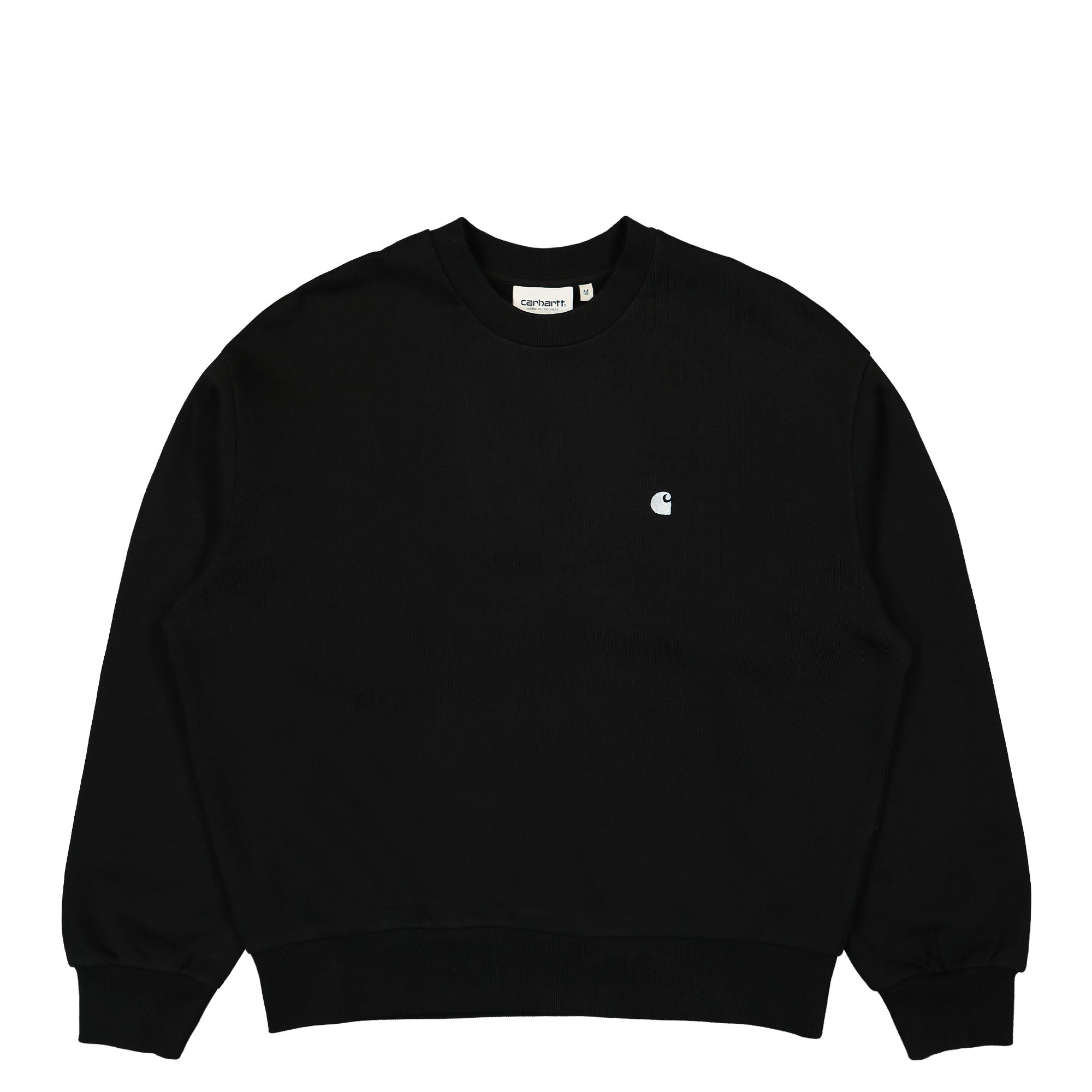Carhartt WIP W Casey Sweatshirt Black / Silver Sweatshirts I032643.0M4.XX.03 | Overkill