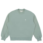 Carhartt WIP W Casey Sweatshirt Glassy Teal / Silver Sweatshirts I032643.1RJ.XX.03 | Overkill