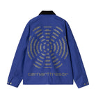 Carhartt WIP Way Of The Light Michigan Coat Lazurite / Dark Grey Reflective Jackets Material | Overkill