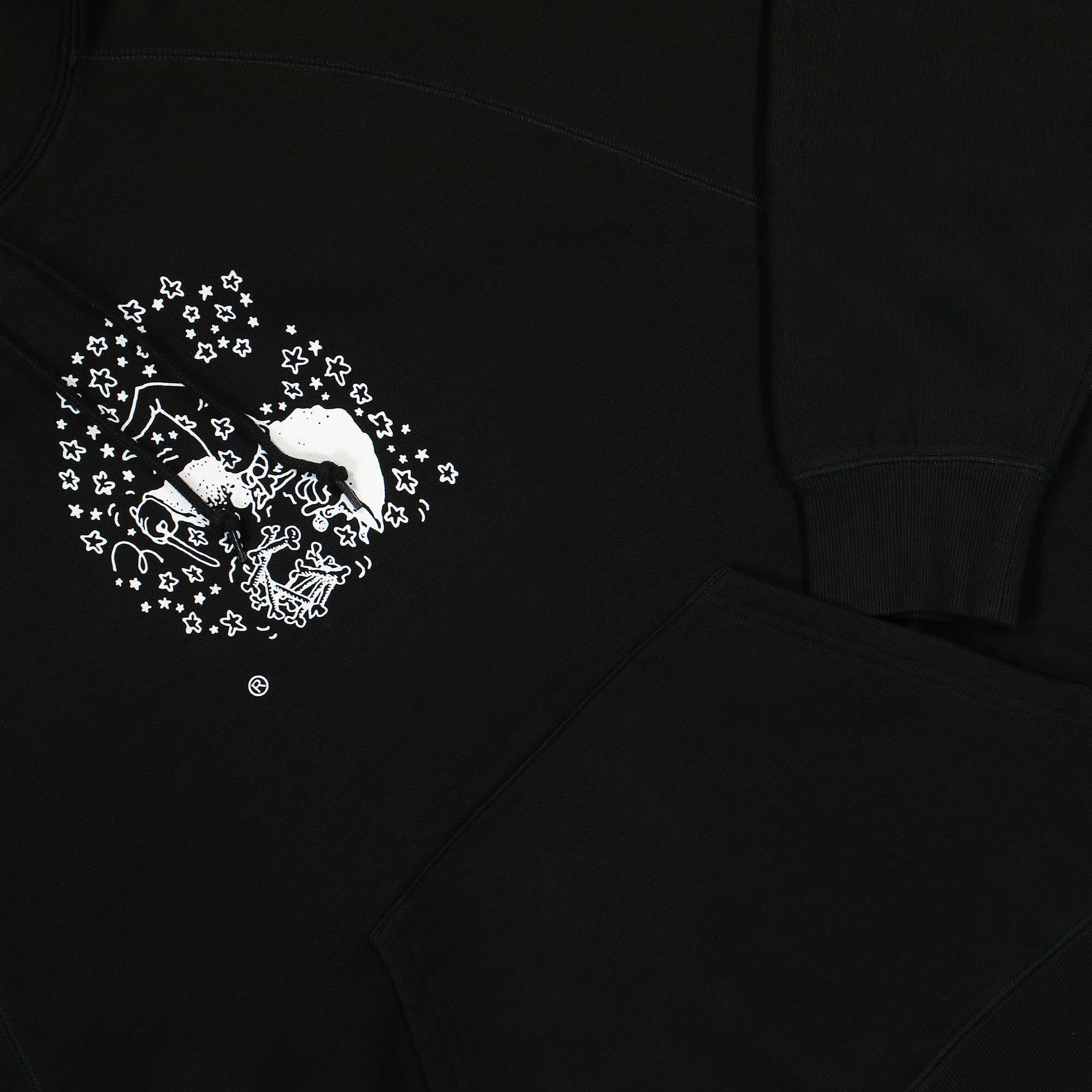 Carhartt WIP Hooded Hocus Pocus Sweat Black / White Hoodies Detailfoto | Overkill