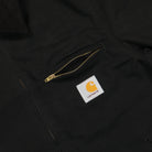 Carhartt WIP Detroit Jacket Black / Black Jackets Detail view 1 | Overkill