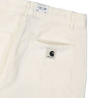 Carhartt WIP W Pierce Pant Straight Hubbard Wax Rinsed Casual Pants Detail view 1 | Overkill